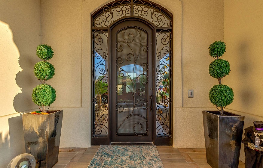 Here is why you need to replace your iron front door