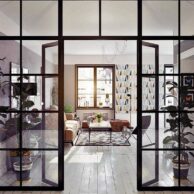 Living Room Glass Partition Walls for Home - Glass Divider Walls