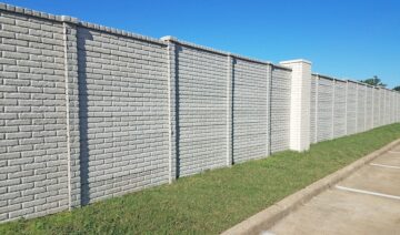 concrete fencing