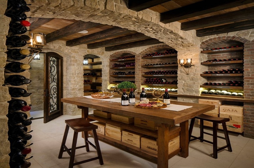 Basement wine cellar ideas