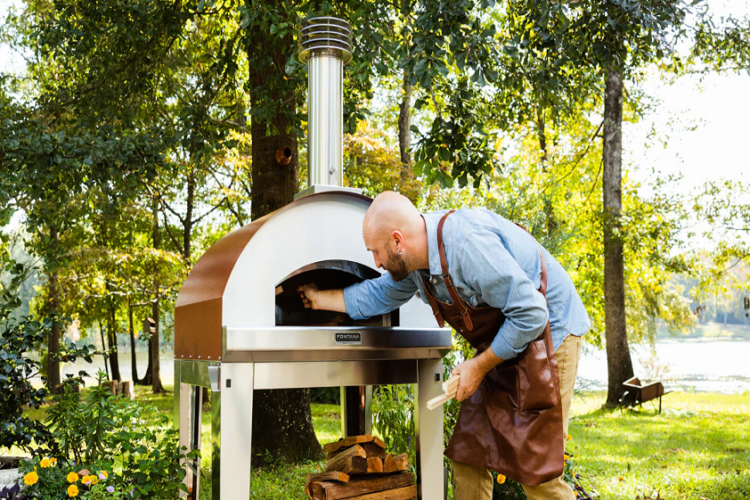 Italian outdoor gas ovens