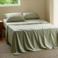Temperature regulating sheets for hot sleepers