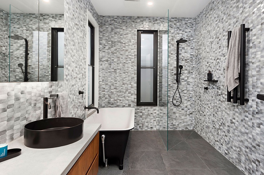 natural stone bathroom tiles